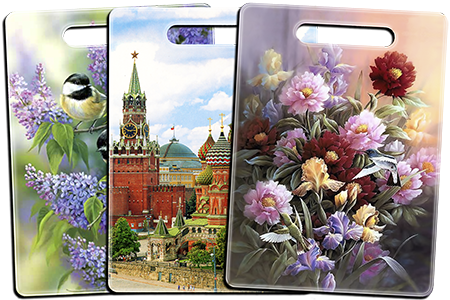 Доска сувенирная прямоугольная (смола)