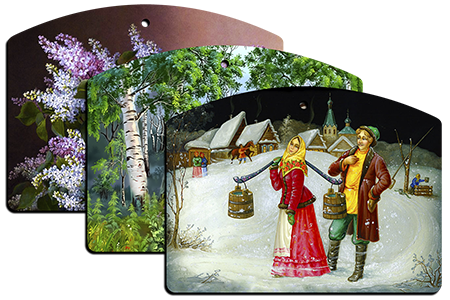 Доска сувенирная гусли (ламинация)