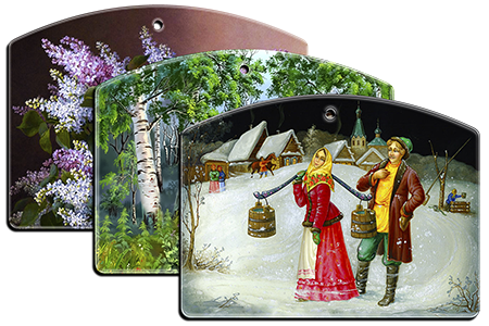 Доска сувенирная гусли (смола)